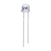 F5 Bombilla LED de Sombrero de Paja Transparente 5mm Enchufe Recto Diodo Emisor de Luz 5mm Tubo de Bombilla LED de Sombrero de Paja Luz LED