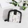 Monedero Personalizado con Diseño Floral de PU, Estilo Fresco y Dulce, Portatarjetas Integrado, Estilo de Cierre Corto para Estudiantes, Versión para Mujeres