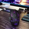 Mouse Umila E-Sports Efeito de Luz RGB Fantasia Mais Formato Mecânico Ajuda Você a Dominar o Campo de Batalha