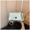Bolso Nicho Estilo Coreano para Mujer Moda Principios de Primavera 2026 Bolso Cuadrado Pequeño con Cierre de Cadena Bolso de Hombro Versátil Casual para Mujer