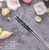 Palillos vintage de Plata Pura 999 plata de ley caseros sólidos para adultos niños palillos de plata regalo al por mayor regalo venta caliente