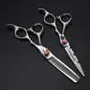 Tijeras de Peluquería Neipson Mate de 6.0 pulgadas Tijeras de Corte de Cabello Tijeras Planas Tijeras para Flequillos Tijeras Adelgazantes