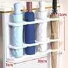 Estante para Guardar Paraguas para Entrada de Casa, Soporte de Pared para Paraguas, Soporte de Pie para Paraguas para Entrada