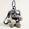 Pingente de Bolsa Brinquedo de Pelúcia Chaveiro Acessório Boneca de Luxo Mochila para Homens