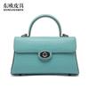 26 Bolsos Nuevos de Cuero de Cocodrilo Mate para Mujer 24 Bolsos de Mano Casuales de Cuero Genuino Bolso de Hombro Cruzado Estilo Urbano de Moda Modelo para Transmisión en Vivo