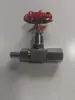 Válvula de aguja de acero inoxidable, manómetro, válvula de cierre, alta presión, material 201/304, J13WJ23WJJM1