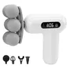 Mini Masajeador Transfronterizo Pistola de Fascia Modelo Recargable Suministro Directo para Fitness Muscular Pistola de Fascia para Cuello Vibrador Eléctrico