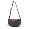 Bolso de Cuero de Vaca de Primera Capa para Mujer, Bolso Cruzado para Viajar, Bolso Tipo Dumpling, Bolso de Hombro Multifuncional, Bolso de Axila, Bolso Ligero de Verano para Viajar