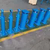 0kg Fabricantes de Cilindros Hidráulicos Pequenos, Hastes de Pistão para Escavadeiras, Cilindros Hidráulicos de Dupla Ação Tipo Flange para Máquinas de Moldagem por Injeção