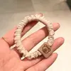 Goma para el pelo de tela con temática de oso, Diadema de tela de alta elasticidad, Goma para el pelo plisada, Scrunchie de seda helada, Cuerda para el pelo trenzada esponjosa