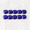 Cabochão Quadrado Bruto de Mineral Natural Lápis Lazúli Afegão Personalizado Cabochão Ovalado Liso Sem Tratamento Pedra Solta