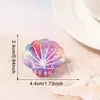 Golais Joyería Divertido Animal Marino Pequeño Clip Pasador para el Cabello Femenino Dibujo Animado Lindo Tiburón Clip Accesorios para el Cabello Femeninos