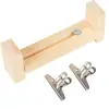 Herramienta para tejer cordones de madera Lin Tianran, cordón para pulseras DIY, hilo de jade, banco de trabajo, bastidor de tejido, herramienta para tejer cordones, venta al por mayor