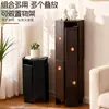 Silla de Bambú para Ocio Estilo Sencillo, Resistente y Engrosada, con Altura Ajustable, Silla de Comedor, Taburete para el Hogar