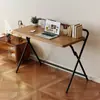 Escritorio Plegable Escritorio de Computadora Escritorio para Estudiantes Estudio en Casa Escritorio de Escritura Simple Oficina Madera Elevable Mesita de Noche Pequeña
