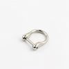 Bolsos de equipaje bolsos de mujer accesorios de herrajes tornillo móvil hebilla de bombilla hebilla D 5 puntos diámetro interior 1,5 cm