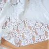 Tela de encaje blanco hueso para ropa de moda, gasa para boda, malla, accesorios para mesa de postres, tela al por mayor