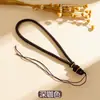 Corda Pendurável de Nó de Abacaxi Tecida à Mão Corda de Alça de Nó Chinês Corda para Enfeite de Carro DIY Acessório Decorativo Acessório de Celular