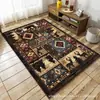 Alfombra Nórdica Retro para Sala de Estar Transfronteriza Manta Americana para Mesita de Noche de Dormitorio Felpudo para Suelo de Hotel B&B Amazon Spot
