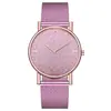 Gypsophila Reloj de Negocios de Alta Gama Reloj para Mujer Cielo Estrellado Correa de Malla de Silicona Reloj de Cuarzo para Mujer Reloj de Moda