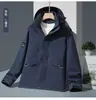 Jaqueta de Montanhismo com Capuz à Prova de Vento, Estilo Igual para Casal, Outono e Primavera, Tecido Impermeável, Resistente a Arranhões, Desgaste, Esportes ao Ar Livre