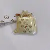 Colgante para Bolso Shuibeike Mismo Estilo Oro Puro 999, Satisfacción Garantizada, Llavero Colgante para Teléfono de Oro Regalo para Clientes