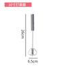 Batidor de huevos semiautomático de acero inoxidable, manual, para uso doméstico, pequeño, con varilla para remover huevos, prensa para crema y dispensador de pasteles.