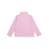 Blusa de segunda pele para meninas, nova coleção de inverno 2026, top de malha quente infantil versátil, gola alta, cor sólida, manga longa, camada interna