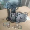 Máquina Selladora Automática Completa para Té de Leche Manga Recolectora de Película Barril Taza Máquina Selladora Recolección de Material Rodillo Pinza Accesorios Tira de Goma Negra
