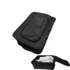 Buvanjia Artículos de Viaje Impermeable Portátil Plegable Doble Capa Bolsa para Zapatos Almacenamiento de Viaje Bolsa para Zapatos Bolsa de Almacenamiento para Zapatos