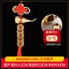 Colgante de cobre con nudo chino de los Cinco Emperadores, calabaza de cobre para coche, decoración de seguridad para coche, con sonido de vibración, puerta a puerta.