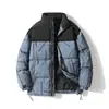 Jaqueta de algodão masculina plus size nova de inverno, marca da moda, versátil, forrada com fleece, casaco de algodão espesso, agasalho E no