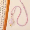 Colar de Joias Brocado Song, Elegante Colar de Fecho Ruyi, Novo Estilo Chinês Acessório de Gola Hanfu, Pingente de Brocado Song Estilo Tradicional Chinês
