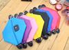 Bolsa de Cosméticos Forma de Dumpling Color Sólido Primavera 2026 Impermeable Ultra Ligera Transpirable Poliéster Gran Capacidad Almacenamiento Bolsa de Tocador