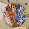 Bolígrafo de Gel Lindo de Dibujos Animados con Punta de Aguja 0.5mm Tinta Negra de Carbono Bolígrafo de Firma para Estudiantes Venta al por Mayor Bolígrafo para Diario