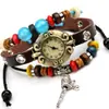 Pulseira de Relógio de Couro Genuíno Venda Direta de Fábrica Peça Única, Pulseira de Relógio de Couro de Vaca Vintage, Moda Alternativa Recomendação de Venda Quente
