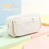 Novos estojos para a temporada de volta às aulas, prêmios para estudantes, papelaria transfronteiriça, material escolar, bolsas de papelaria estilo ins de alto valor atacado