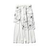 2019 outono e inverno Novo estilo chinês linho calças casuais masculinas retrô plus size moda algodão linho calças pernas largas masculinas
