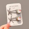 Accesorios Plateados para el Cabello Pinza para el Cabello Infantil 2025 Nuevo Lindo Flequillo de Bebé Pinza Bb Adorno para la Cabeza Niña Pinza Lateral Niña