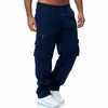 Estoque grande transfronteiriço de comércio exterior Amazon wish tamanho plus calça macacão casual de algodão masculina larga K232