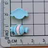 Mini Mariposa Dulce Estrella de Cinco Puntas Corazón Flor Pasador Ropa Caja de Papelería Accesorios de Resina DIY Parche