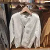 Ropa de Mujer 2026 Otoño/Invierno Nuevo Moda Casual Versátil Cardigan de Punto de Lana Suéter Pulóver Ropa Exterior Suave 485340