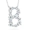 Moda de Comercio Exterior Estilo Ins Lujo Accesible Nicho Collar Transfronterizo Nuevo Collar de Plata 925 que No se Desvanece Accesorios para Mujer Verano