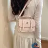 Transfronterizo 2026 Verano Nuevo Exquisito Adorno de Encaje Bolso de Mano Pequeño Cuadrado para Mujer Versátil para el Trabajo y Uso Cruzado