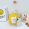 Mochila Pequeña de Niña Linda Dibujo Animado Felpa Mini Bebé Jardín de Infancia Bolsa Escolar Lona Mochila Pequeña para Clase Niño Ligera