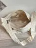 Bolsa Grande Cor Sólida Casual 2026 Nova Moda Bolsa de Tecido Estilo Coreano Bolsa Dumpling Leve Bolsa Tote de Ombro Único Grande Capacidade