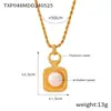 Design Personalizado de Nicho Estilo Britânico Textura de Bolinhas Joias de Pérola de Água Doce Conjunto de Moda Elegante em Aço Titânio