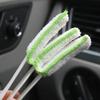 Cepillo de Limpieza para Salida de Aire de Coche Transfronterizo, Cepillo para Salida de Aire Acondicionado de Doble Cabezal para Eliminación de Polvo, Cepillo Multifuncional Creativo para Tablero con Cerdas Suaves