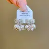 Esencial para citas~Pendientes de borla de mariposa etéreos estilo francés, diseño de nicho de lujo ligero, pendientes dulces de alta gama