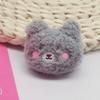 Joyería linda suave linda japonesa y coreana pin de oso de dibujos animados felpa tridimensional dulce broche para uniforme escolar de estudiante colgante para bolso